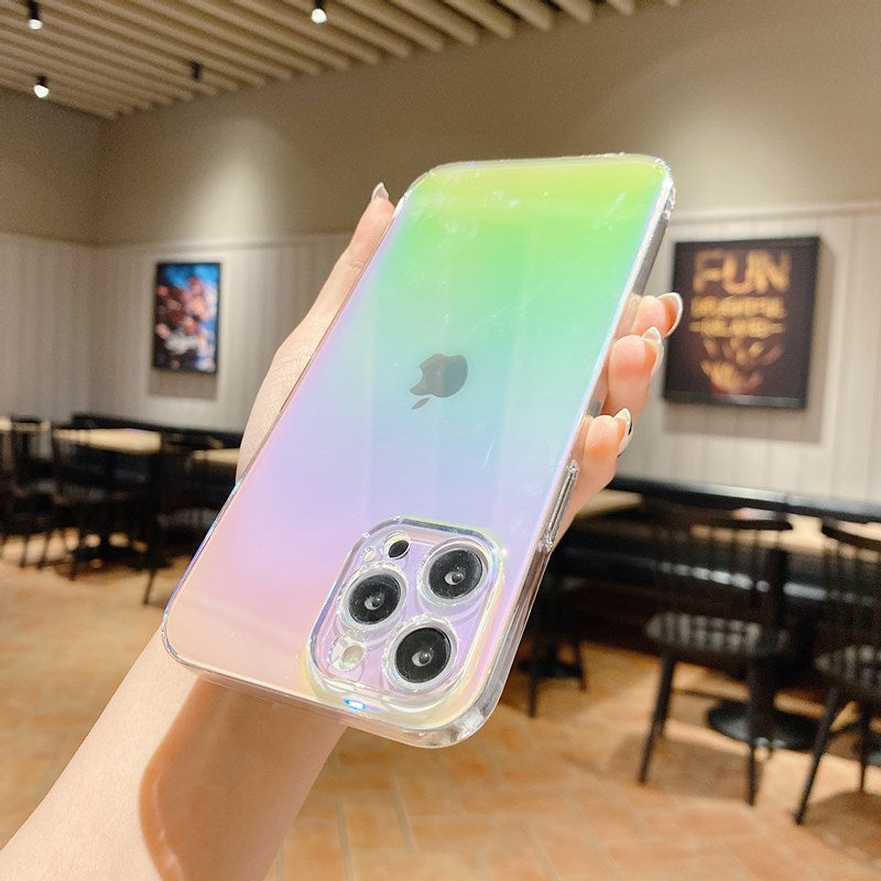 iPhone 14 Pro Max Color Changing Transparent Case