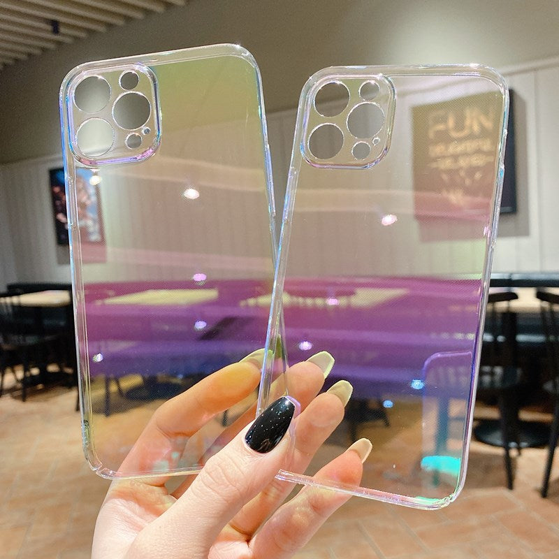 iPhone 14 Pro Max Color Changing Transparent Case