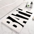 Bath mats for bathroom Cute Bathroom MatLarge Bathroom MatsBATH Bath Mat (20.2x32.2in)Non Slip Fluffy Absorbent Microfiber Bath mat Washable Aesthetic Bathroom Rugs Bathroom Upgrade!