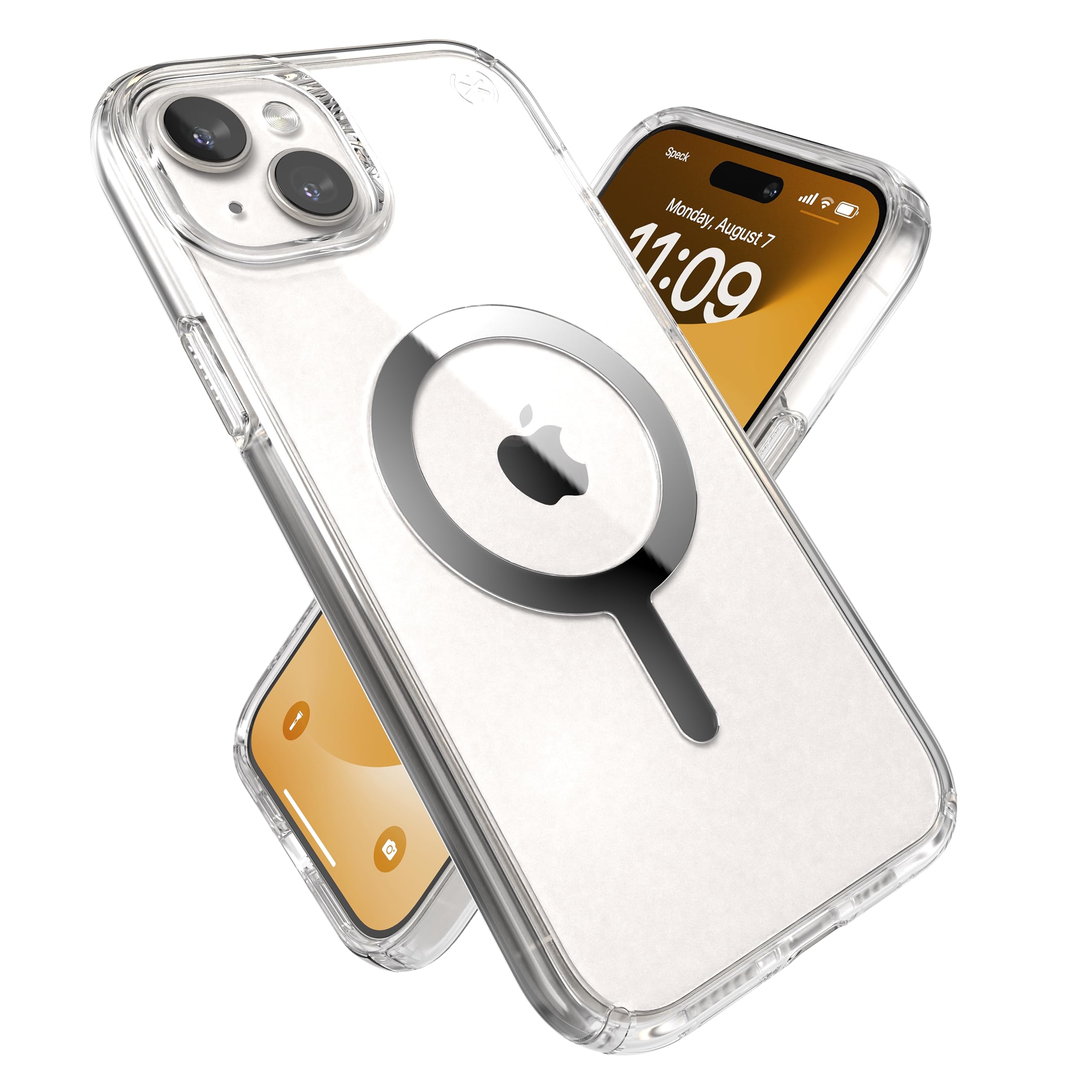 Speck Clear iPhone 15/14/13 Plus Case Mag