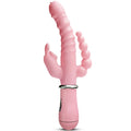Double Rod Masturbation Rabbit Vibrator (INSANE FEEDBACK)