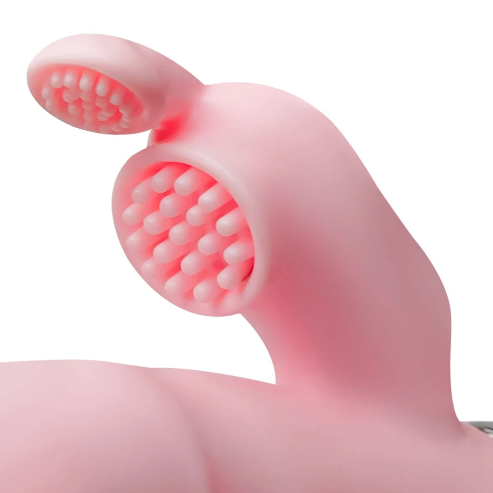 Double Rod Masturbation Rabbit Vibrator (INSANE FEEDBACK)