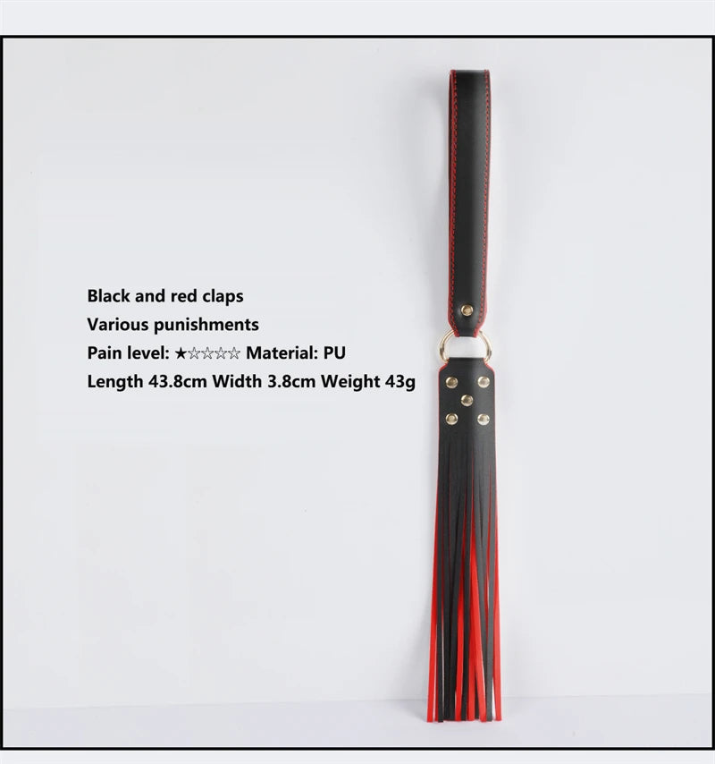 Horse Tassels Whip BDSM Slave (couples)