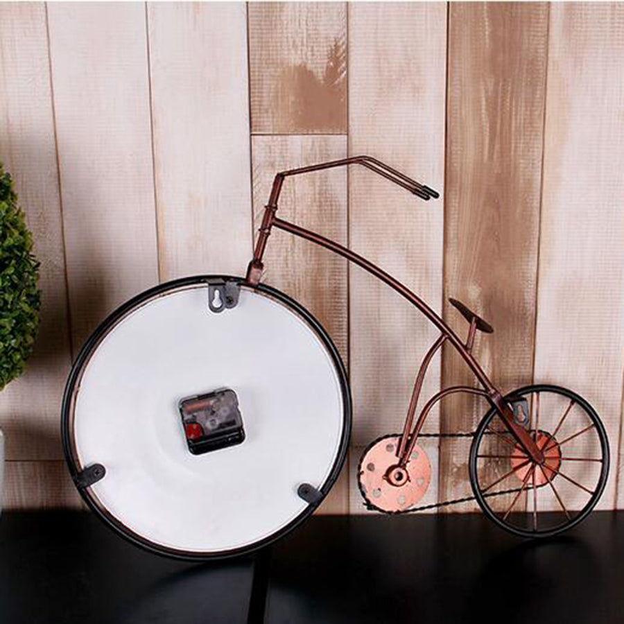 Vintage Bicycle Wall Clock for Home Decoration