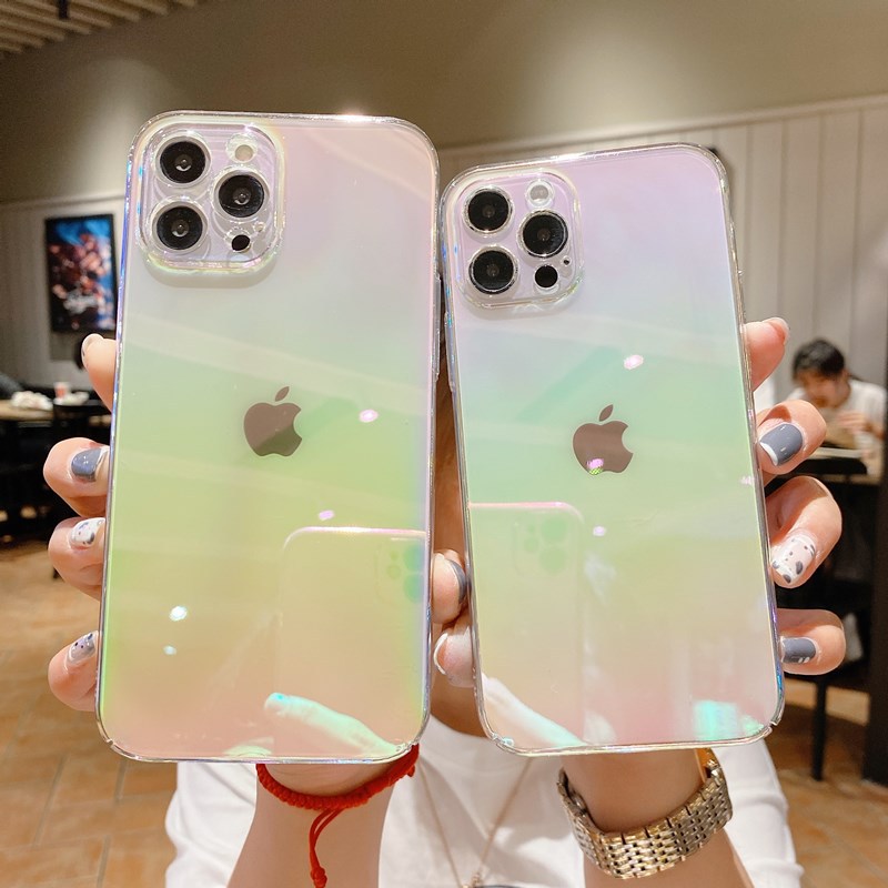 iPhone 14 Pro Max Color Changing Transparent Case