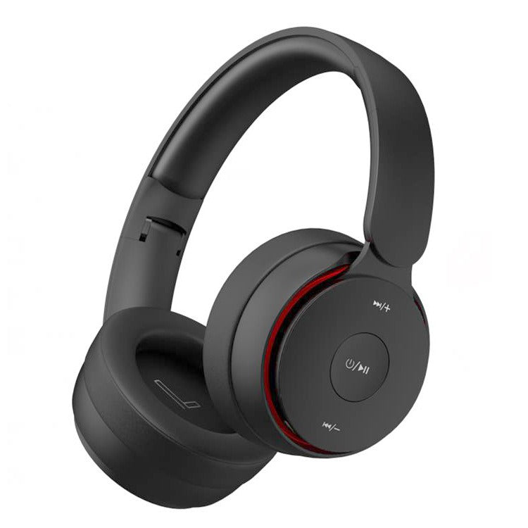 Wireless Head-mounted Headphones with Noise Reduction
